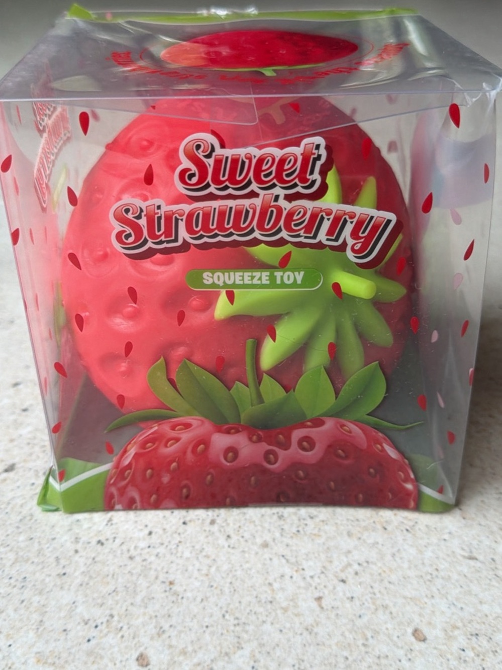 Squishy Strawberry Toy